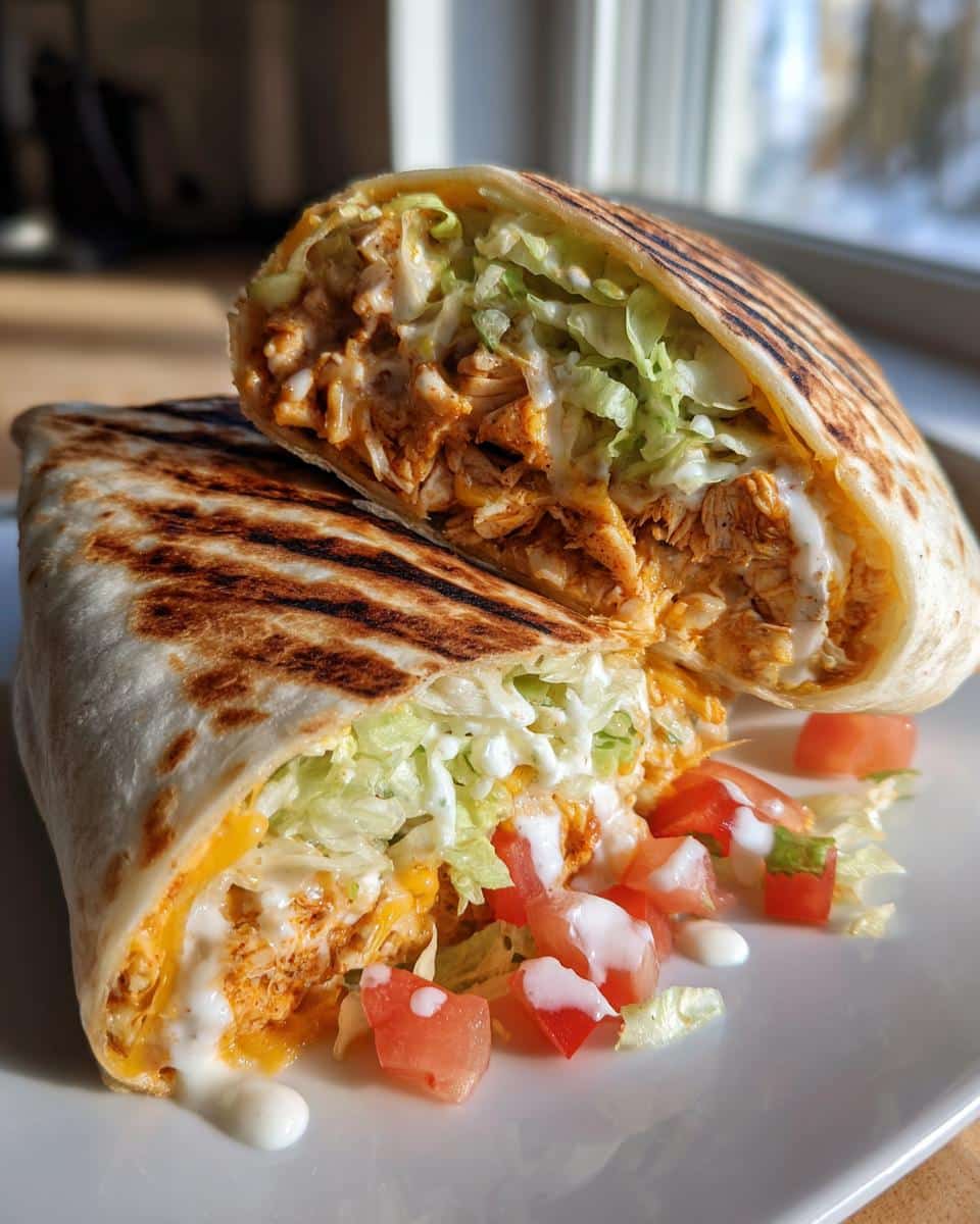 Chipotle Ranch Grilled Chicken Burrito - detail 3