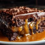 Chocolate Caramel Dump Cake