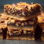 Chocolate Chip Pecan Pie Bars