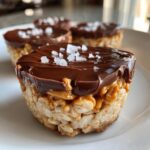 Chocolate Peanut Butter Rice Krispie Cups