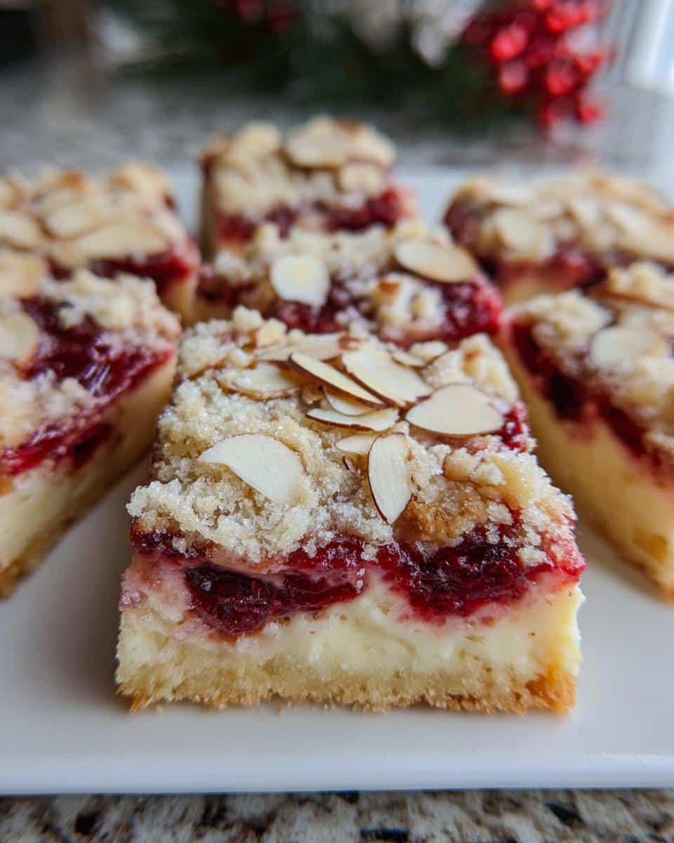 Christmas Cheesecake Bars