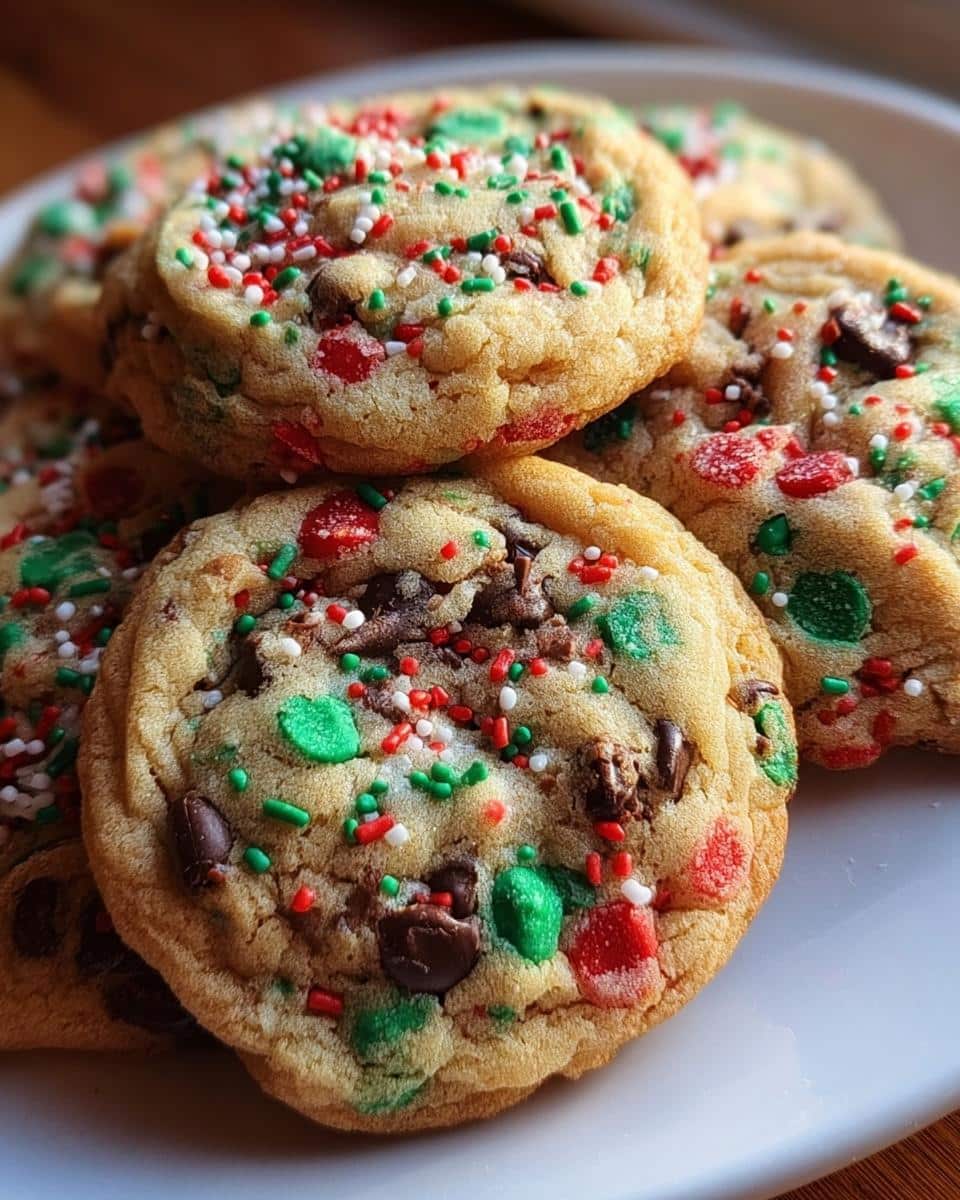Christmas Chocolate Chip Cookies - detail 1