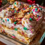 Christmas Cookie Lasagna