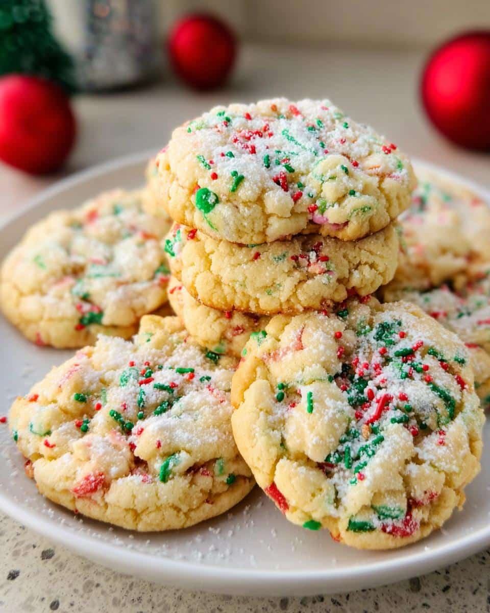Christmas Gooey Butter Cookies - detail 1