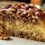 Christmas Gooey Butter Pecan Cake