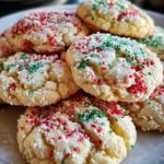 Christmas Ooey Gooey Butter Cookies