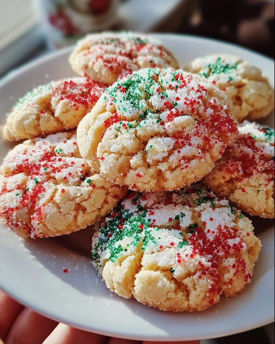 Christmas Ooey Gooey Butter Cookies - detail 2