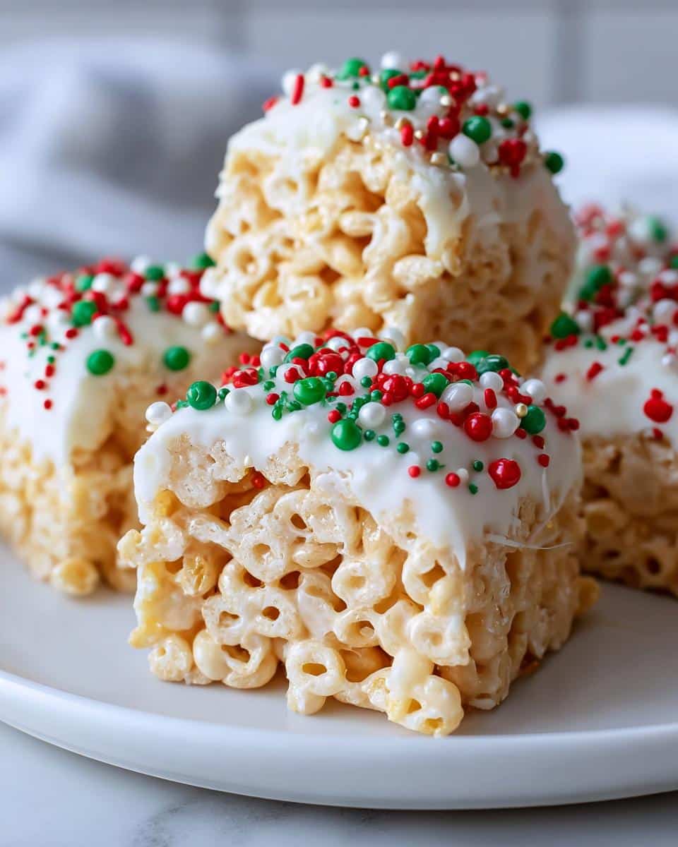 Christmas Rice Crispy Treats - detail 1