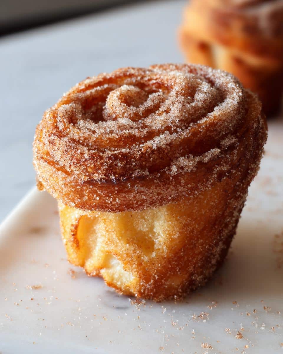 Churro Cruffins - detail 1