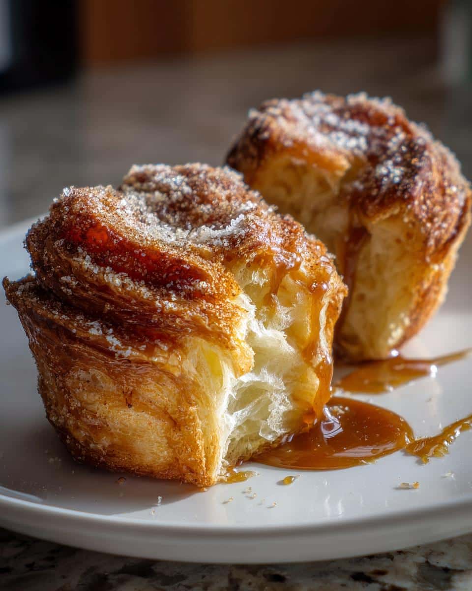 Churro Cruffins - detail 1