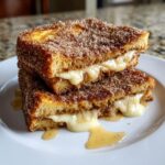 Churro Stuffed French Toast with Cinnamon Sugar
