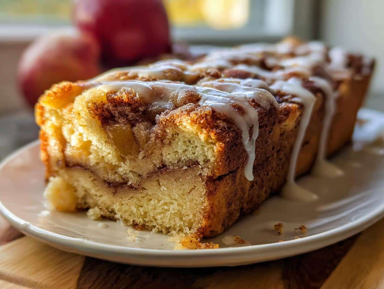 Cinnamon Apple Fritter Bread - detail 1