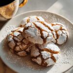 Cinnamon Coffee Crinkles