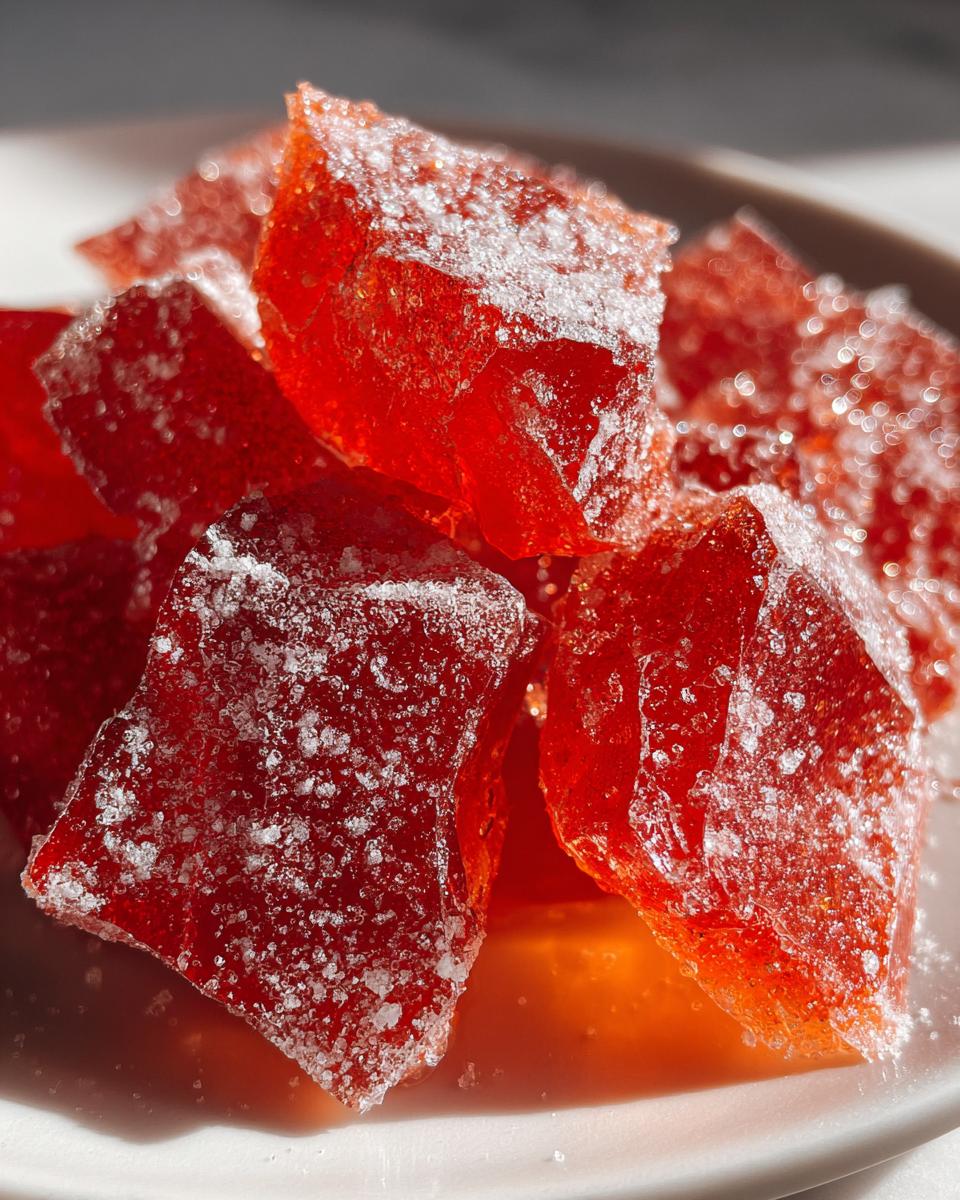 Cinnamon Rock Candy