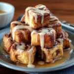 Cinnamon Roll French Toast Bites