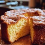 Cinnamon Sugar Yellow Cake