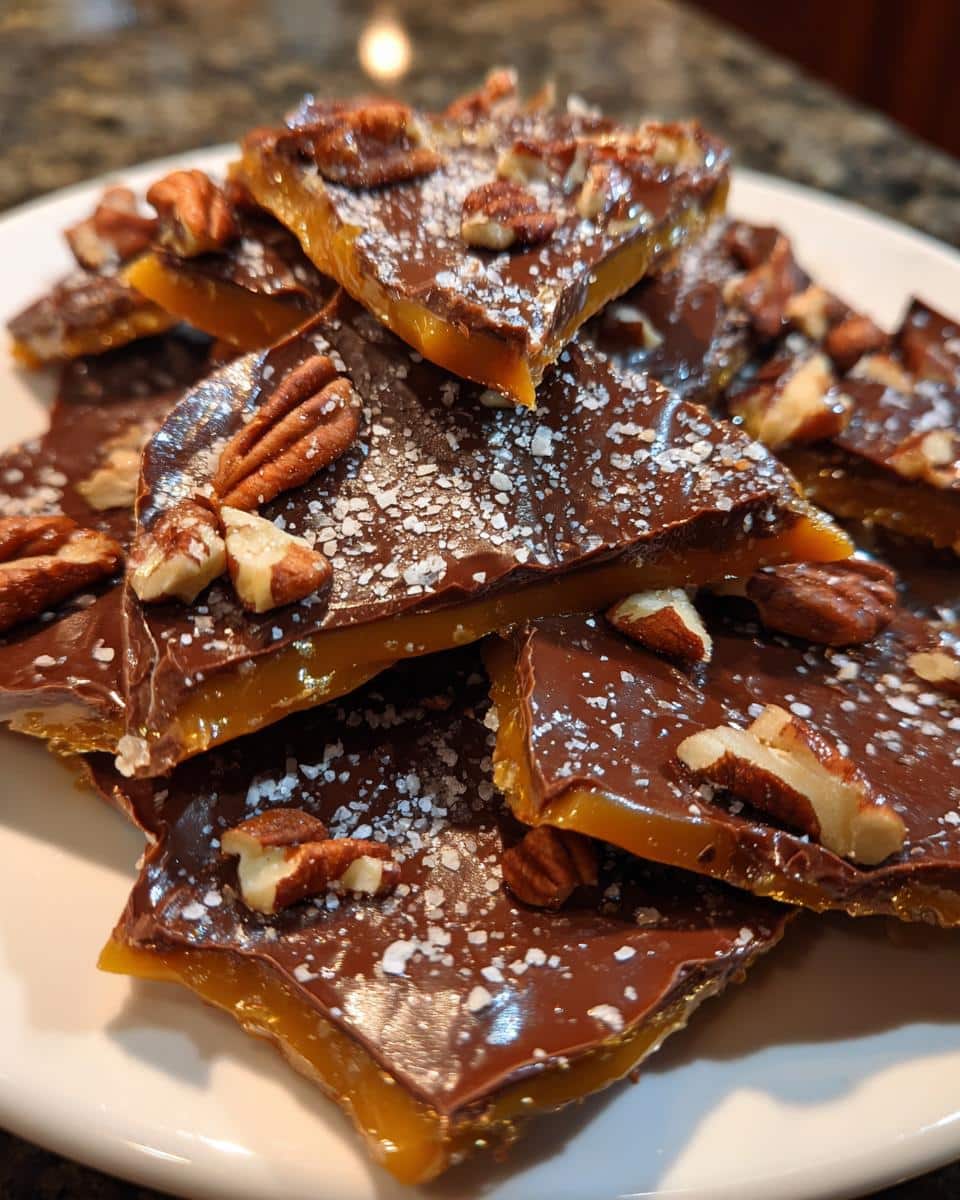 Classic Christmas Toffee - detail 1
