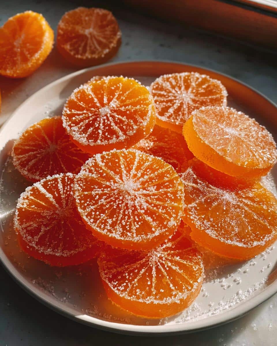 Classic Homemade Orange Candy - detail 1