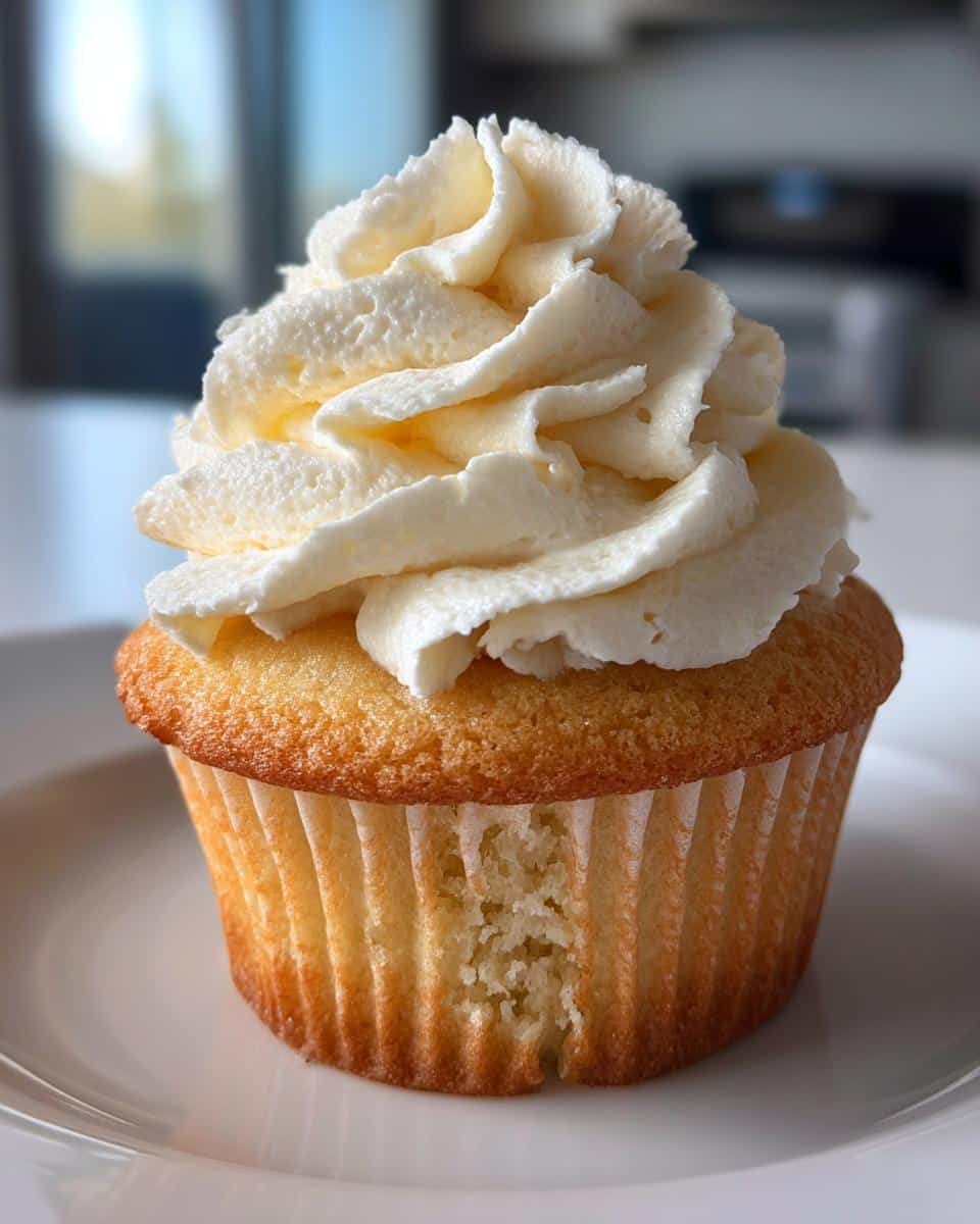 Classic Vanilla Cupcakes - detail 2
