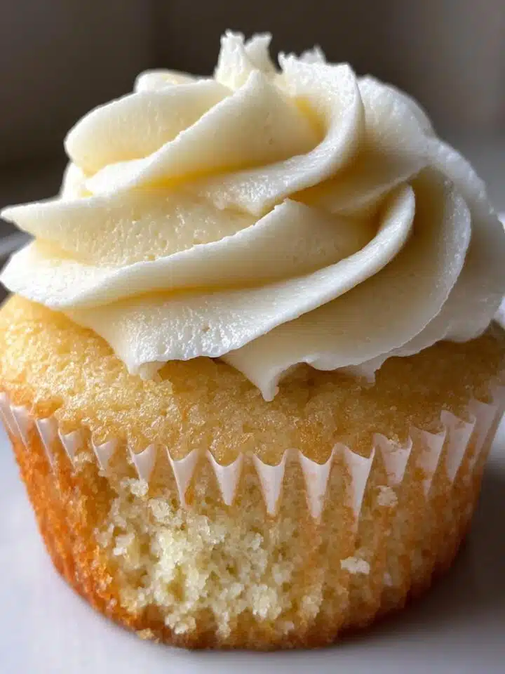 Classic Vanilla Cupcakes