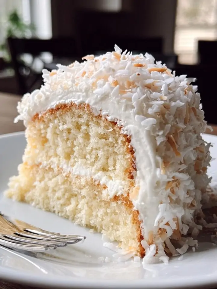 Coconut Cloud Cake