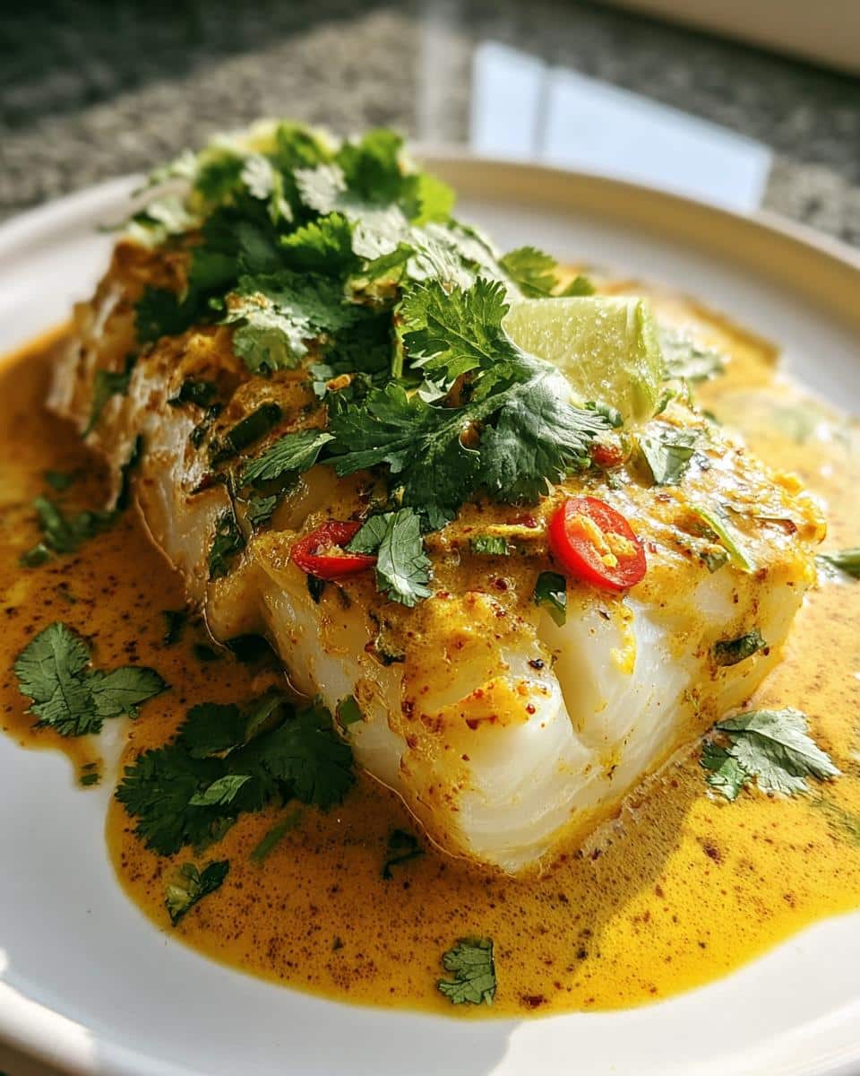 Coconut Curry Baked Cod - detail 2
