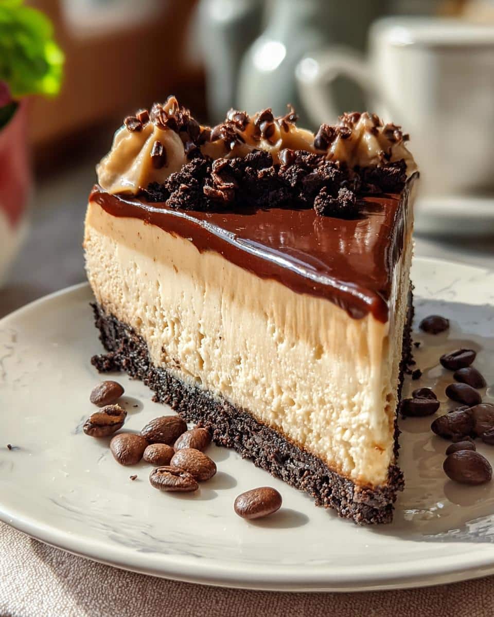 Coffee Cheesecake - detail 1