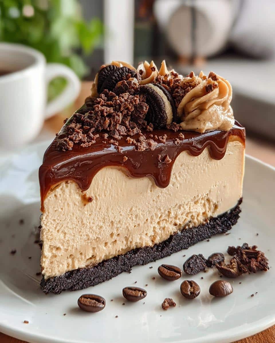Coffee Cheesecake - detail 2