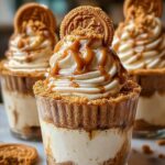 Cookie Butter Cheesecake Cups
