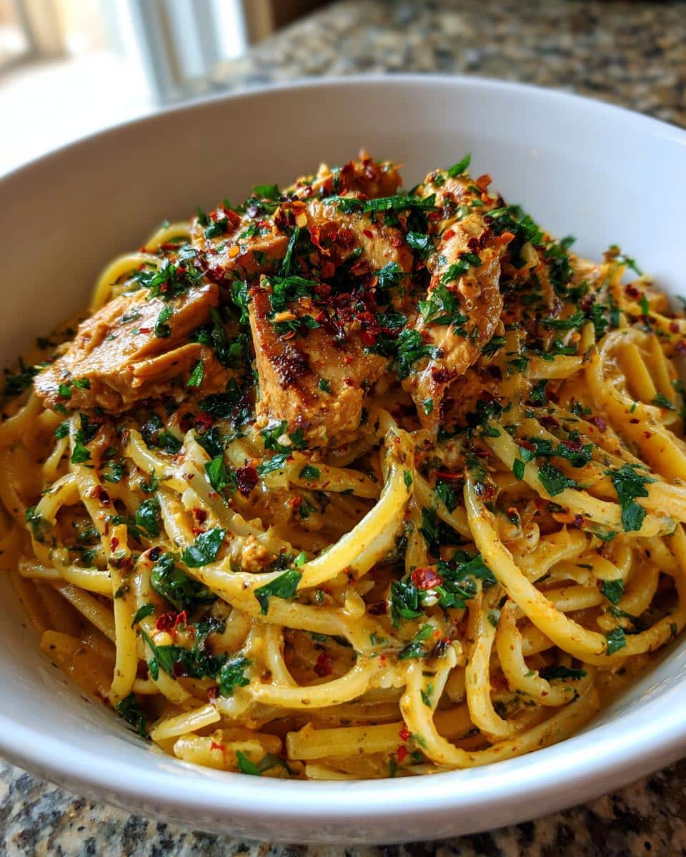 Cowboy Butter Chicken Linguine - detail 1