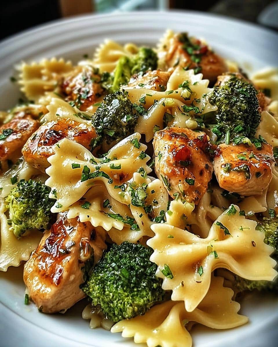 Cowboy Butter Lemon Bowtie Chicken - detail 1