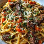 Cowboy Butter Steak Linguine