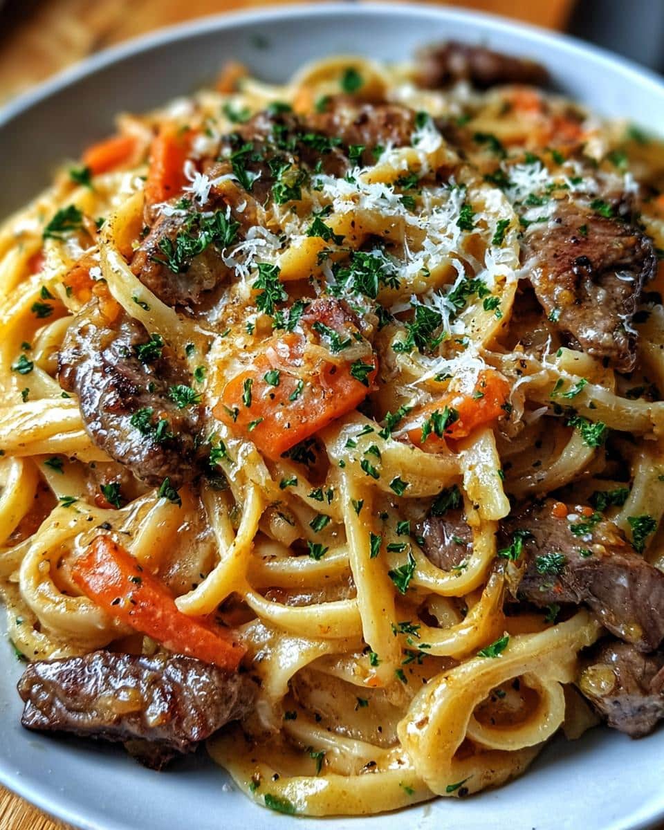Cowboy Butter Steak Linguine - detail 2