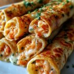 Crab Shrimp Queso Rolls