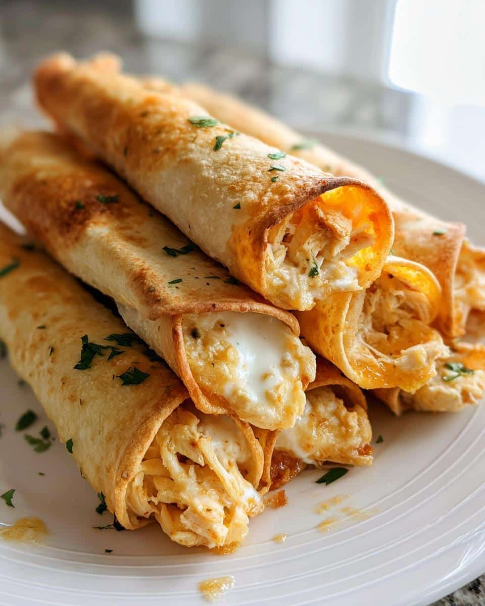 Cream Cheese Chicken Taquitos - detail 1