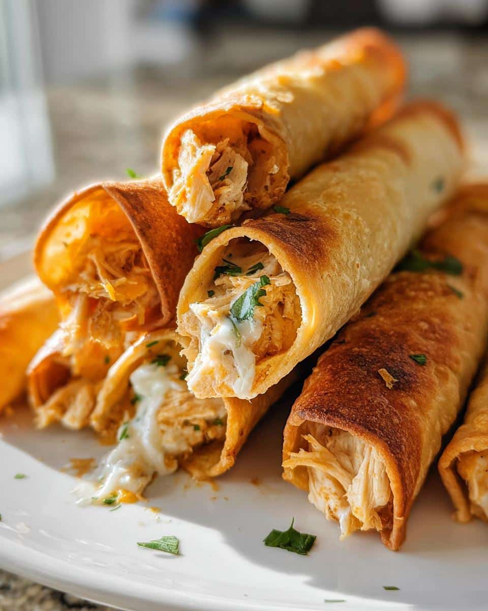 Cream Cheese Chicken Taquitos - detail 3