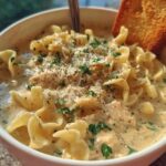 Creamy Chicken Alfredo Soup
