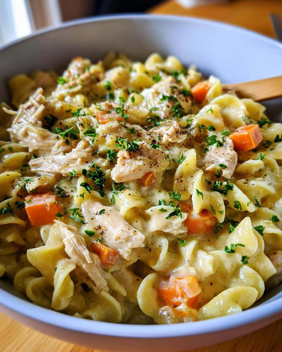 Creamy Chicken Pot Pie Pasta - detail 1