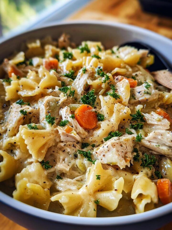 Creamy Chicken Pot Pie Pasta