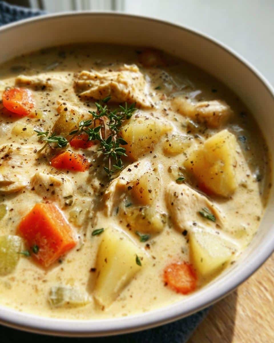 Creamy Chicken Potato Soup - detail 2