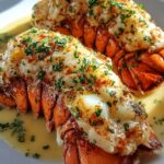Creamy Garlic Butter Lobster Tails