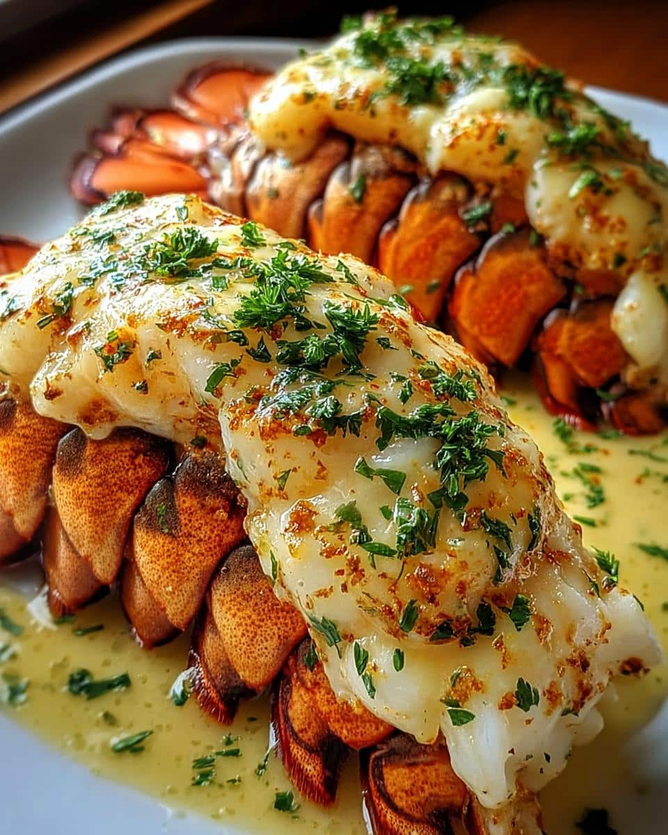 Creamy Garlic Butter Lobster Tails - detail 2