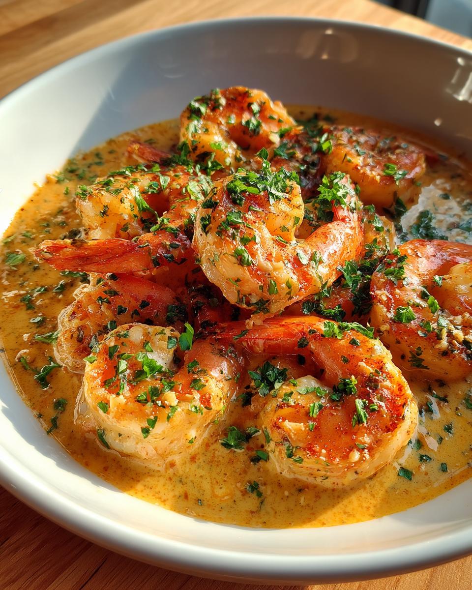 Creamy Garlic Shrimp - detail 2
