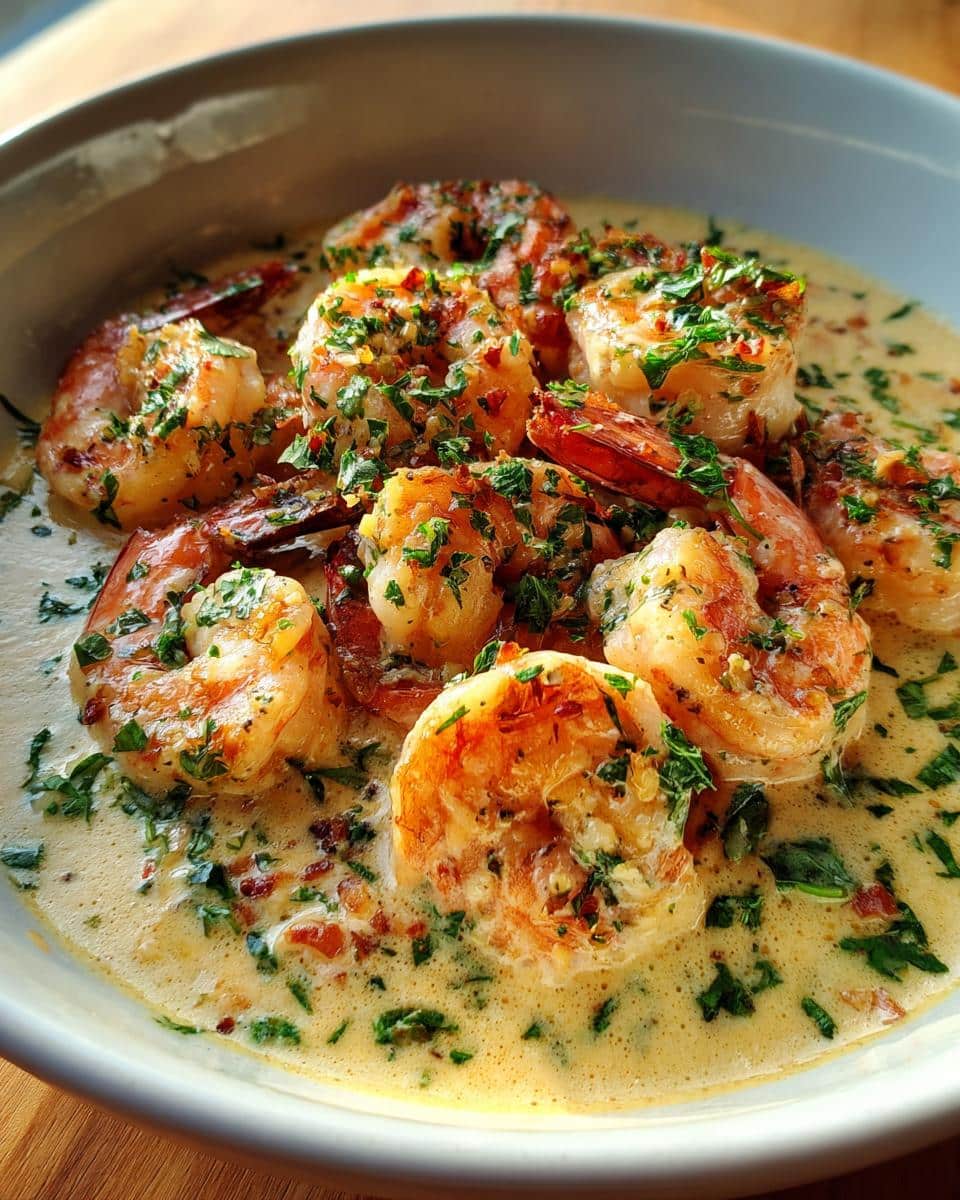 Creamy Garlic Shrimp - detail 3