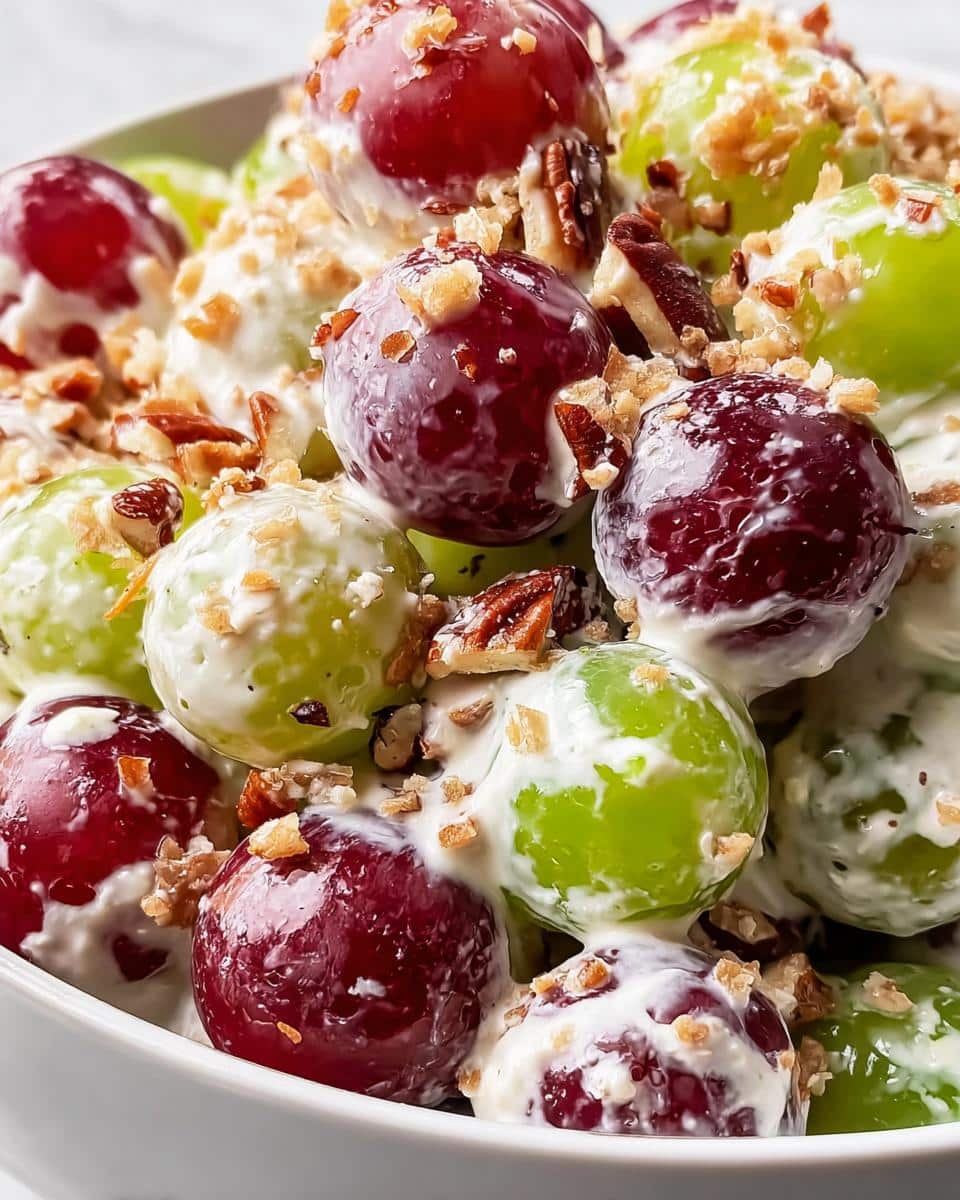 Creamy Grape Salad - detail 1