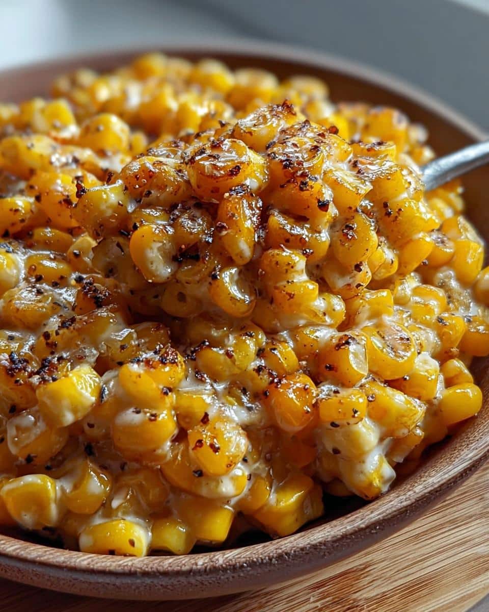 Creamy Honey Butter Skillet Corn - Travelers Wizard