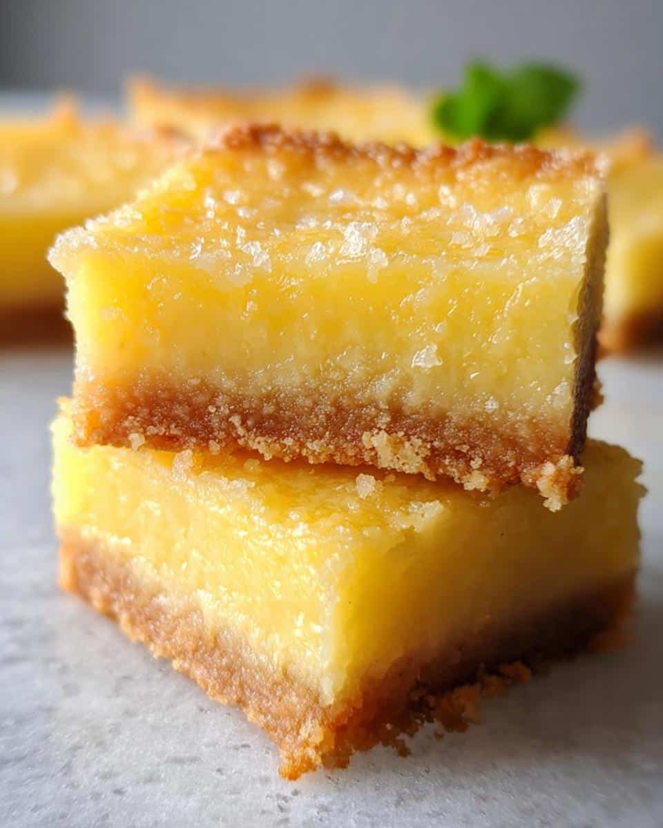 Creamy Lemon Squares - detail 1