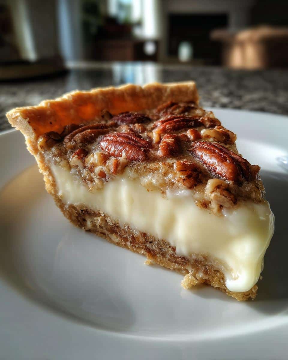 Creamy No-Bake Pecan Pie - detail 2