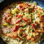 Creamy Pepperoncini Chicken Skillet