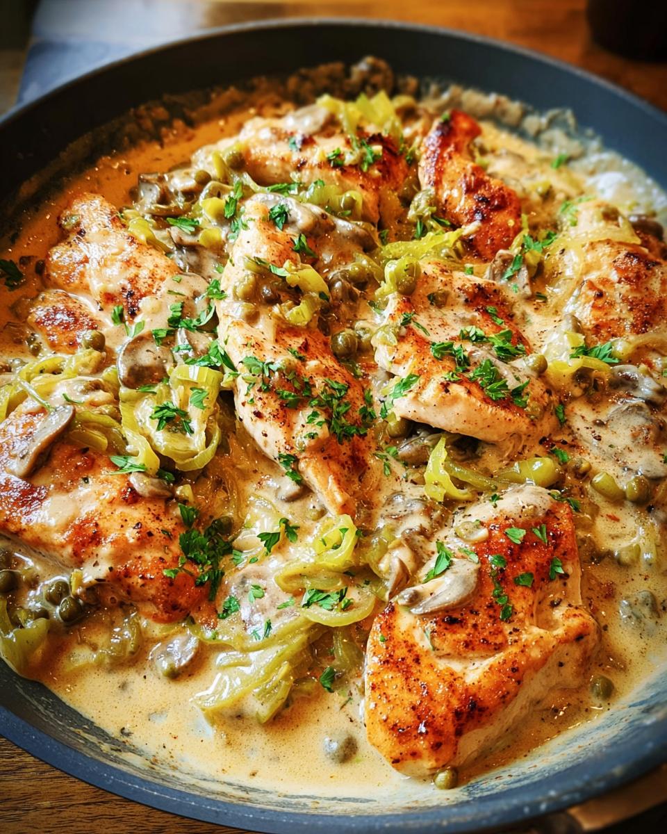 Creamy Pepperoncini Chicken Skillet - detail 2